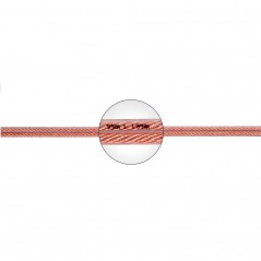 Reproduktorové kabely 2x 2,5 mm SPK CABLE 2.5MM (100m)