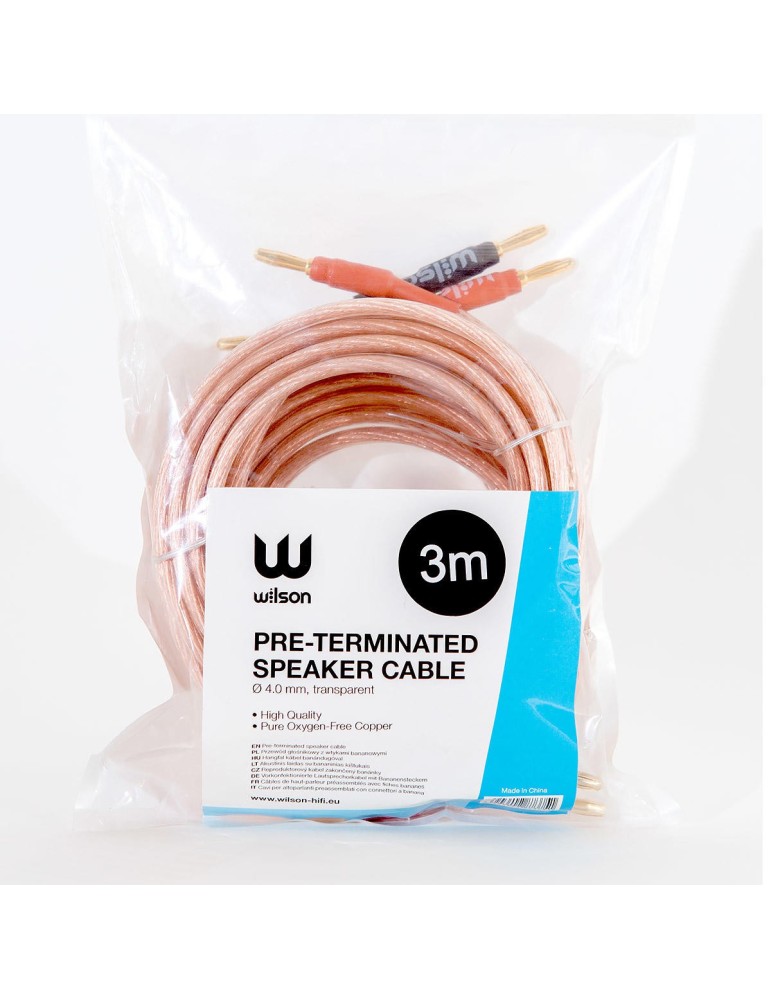 WILSON Wilson SPK Cable 4.0mm — reproduktorový kabel OFC 4mm², 1 m