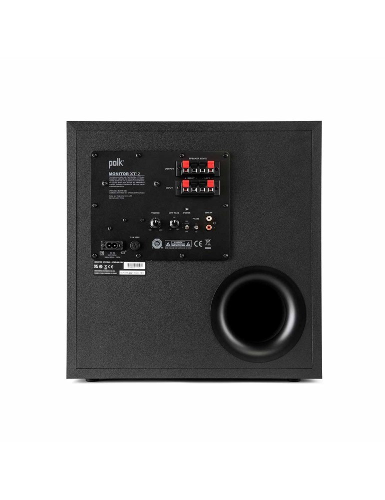 POLK AUDIO Polk Audio Monitor XT12 — aktivní 12" subwoofer 100 W, basy 24 Hz