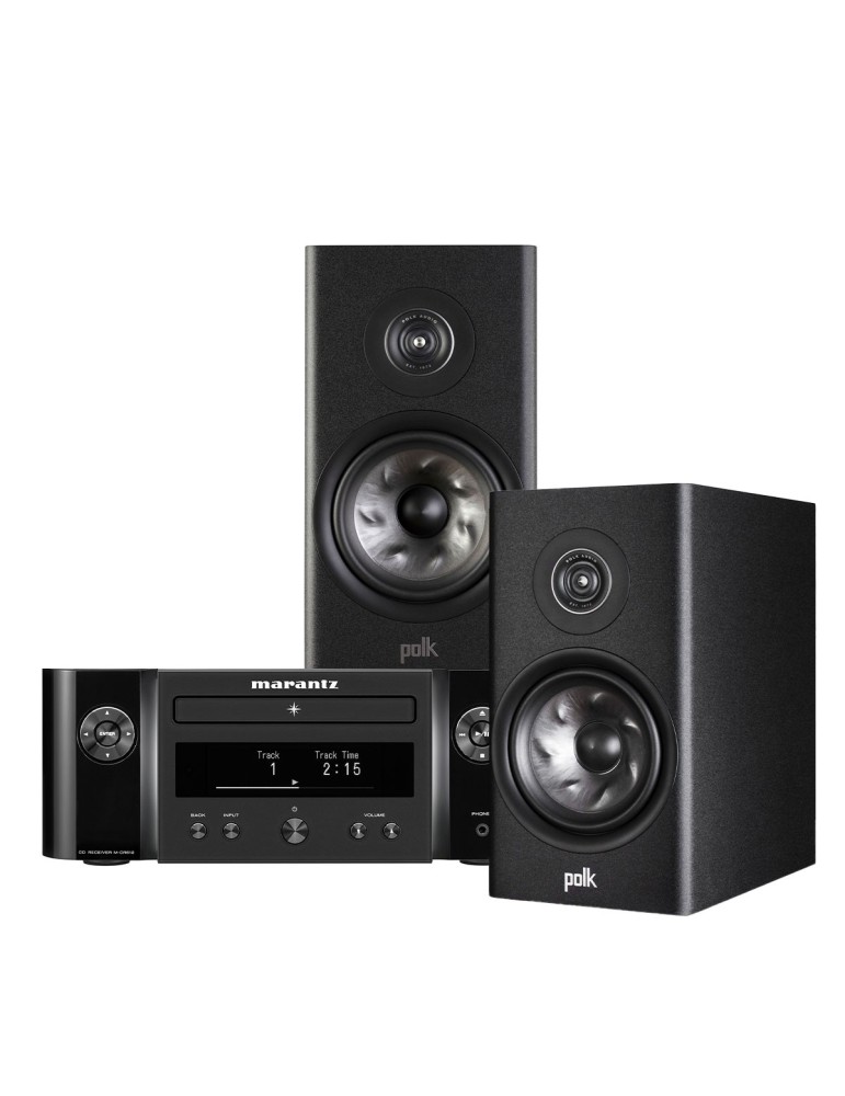 MARANTZ Stereo sada Marantz Melody X + Polk R200 — regálové reproduktory Hi‑Fi