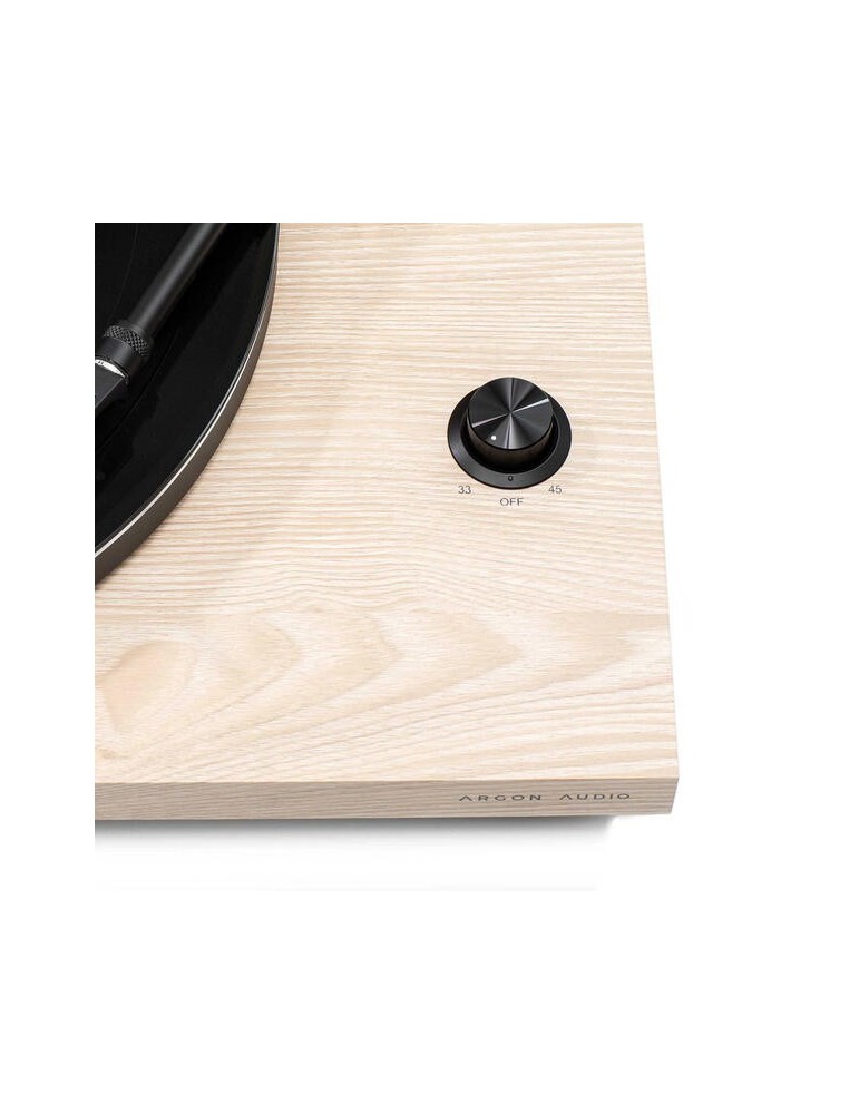 ARGON AUDIO Argon Audio TT-3 — Gramofon řemenový s Ortofon OM 5E, headshell