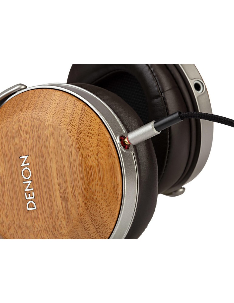 DENON Denon AH-D9200 — Uzavřená over-ear sluchátka s bambusovými mušlemi