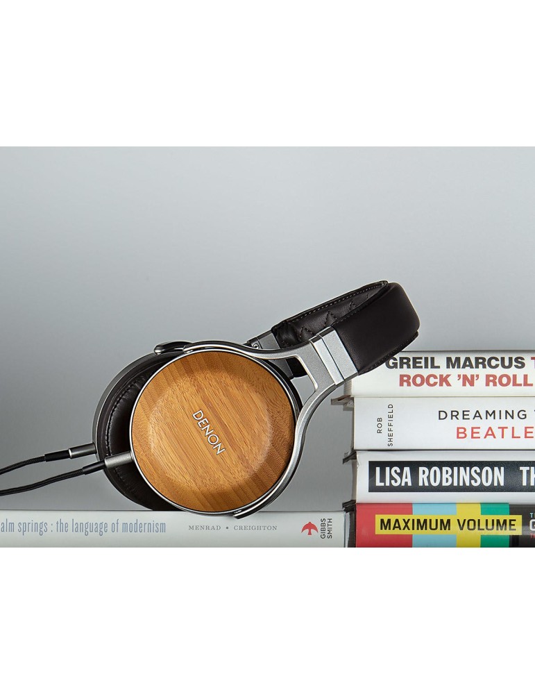 DENON Denon AH-D9200 — Uzavřená over-ear sluchátka s bambusovými mušlemi