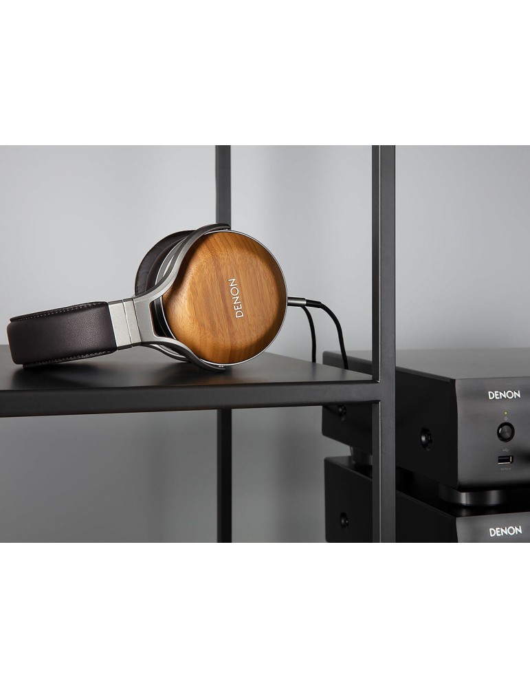 DENON Denon AH-D9200 — Uzavřená over-ear sluchátka s bambusovými mušlemi