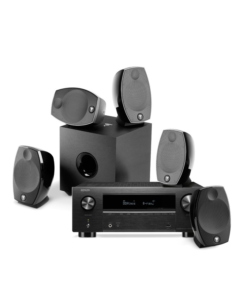 DENON Set Denon AVR-X2800H — domácí kino 5.1 s Focal Sib Evo