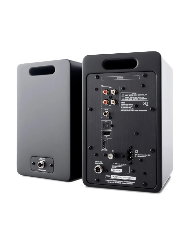 ARGON AUDIO Argon Audio FORTE A4 MK2 — Aktivní regálové reproduktory HDMI ARC BT