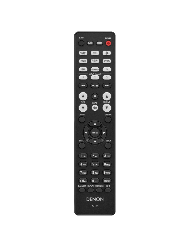DENON Denon RCD-N12 DAB — stereo přijímač s CD, HEOS, HDMI ARC, phono