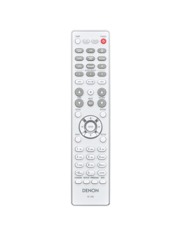 DENON Denon RCD-N12 DAB — stereo přijímač s CD, HEOS, HDMI ARC, phono