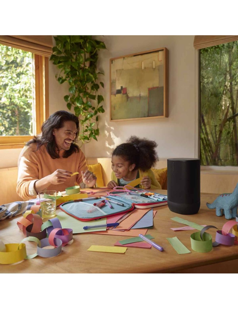 SONOS Sonos Move 2 — přenosný reproduktor s Wi‑Fi, Bluetooth a 24h baterií