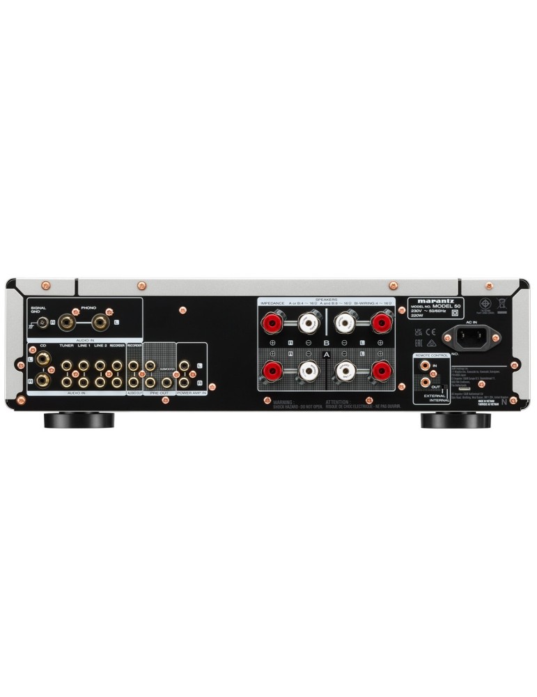 MARANTZ Marantz Model 50 — analogový integrovaný zesilovač 70 W, MM phono