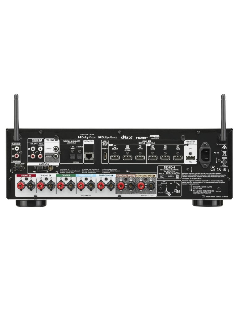DENON Stereo sada Denon AVR-X1800H + Wilson EXCLUSIVE 8 — hi-fi stereo