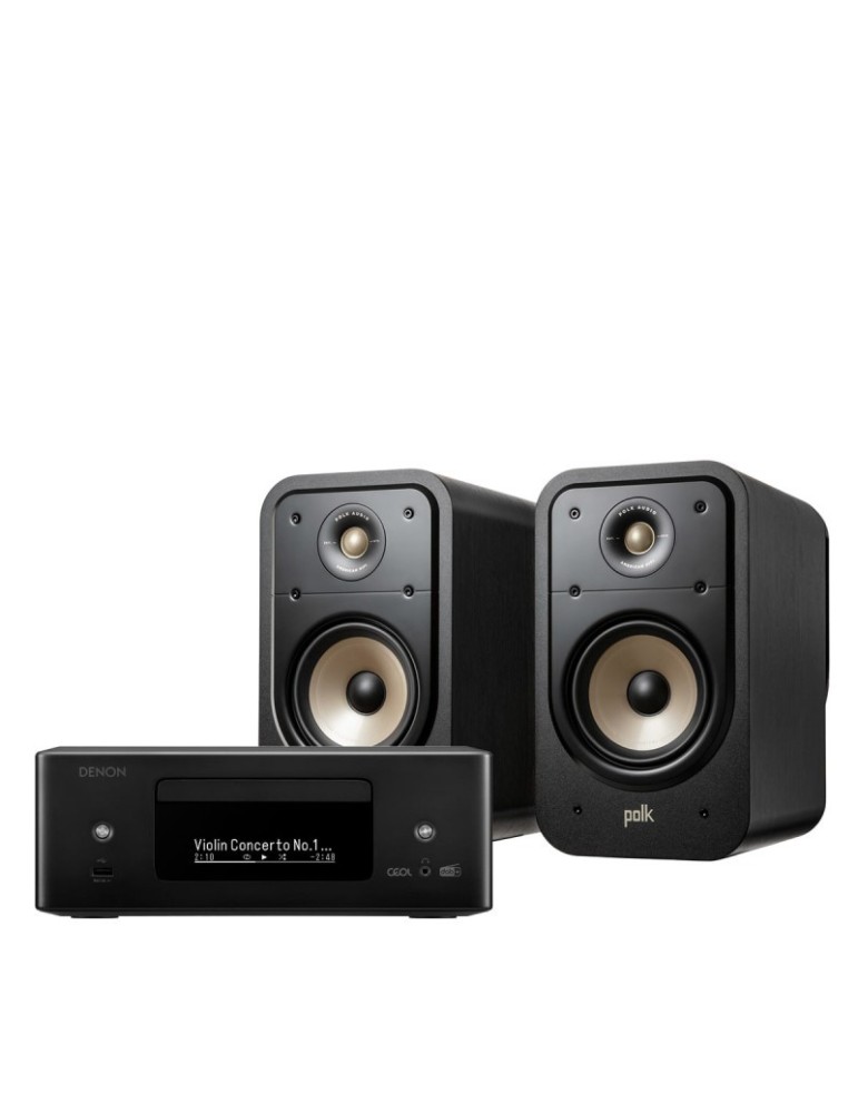 DENON Stereo set Denon RCD-N12 + Polk Audio ES20 — kompaktní stereo systém