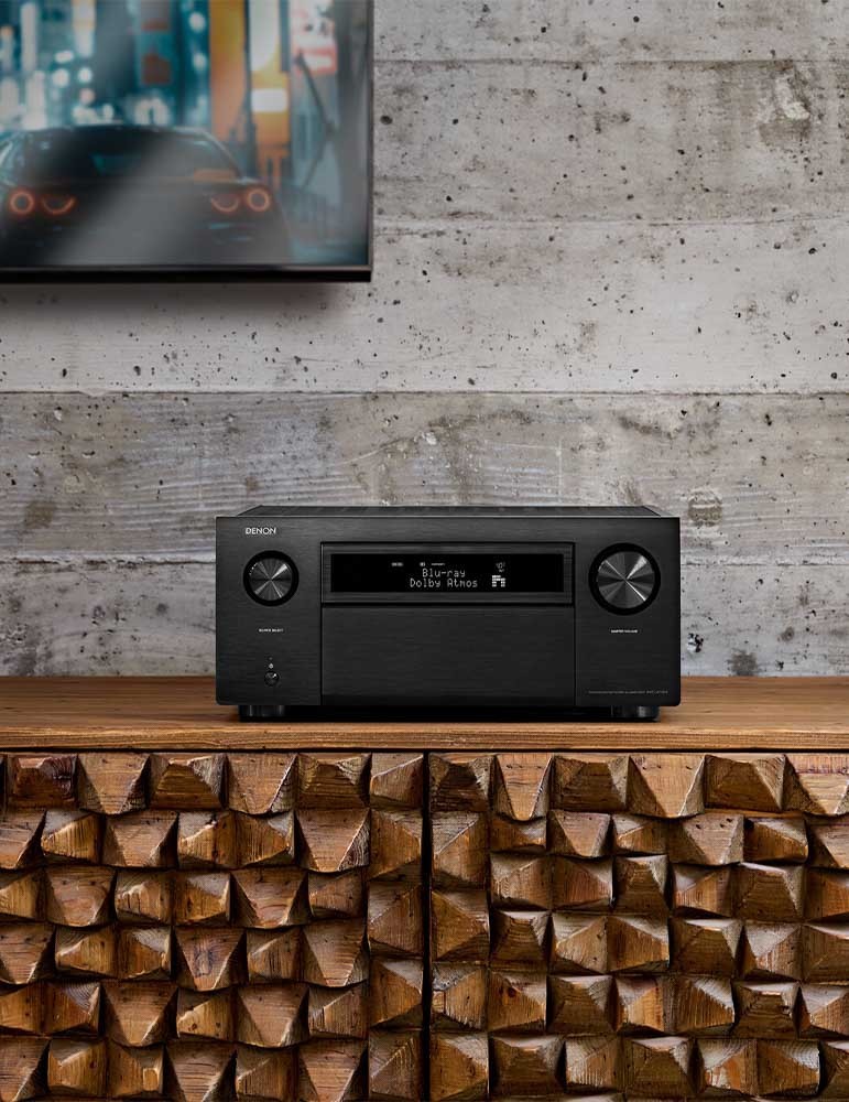 DENON Denon AVC-A10H — AV zesilovač 13.4 8K s Dolby Atmos, HEOS, DTS:X Pro a AURO-3D