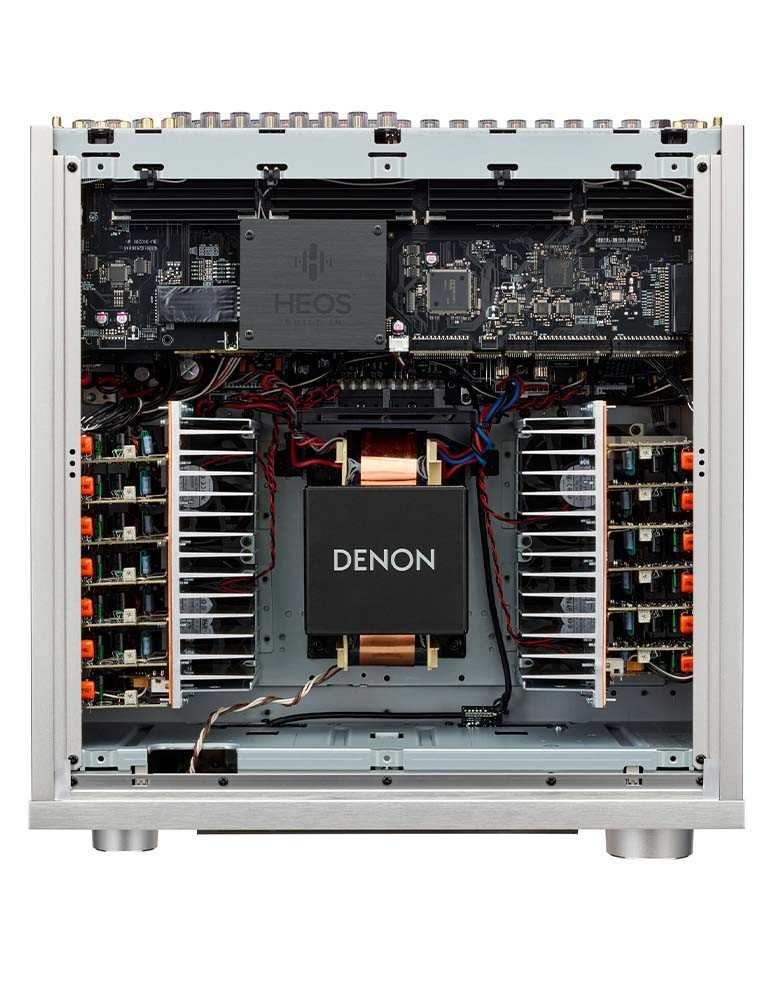 DENON Denon AVC-A10H — AV zesilovač 13.4 8K s Dolby Atmos, HEOS, DTS:X Pro a AURO-3D