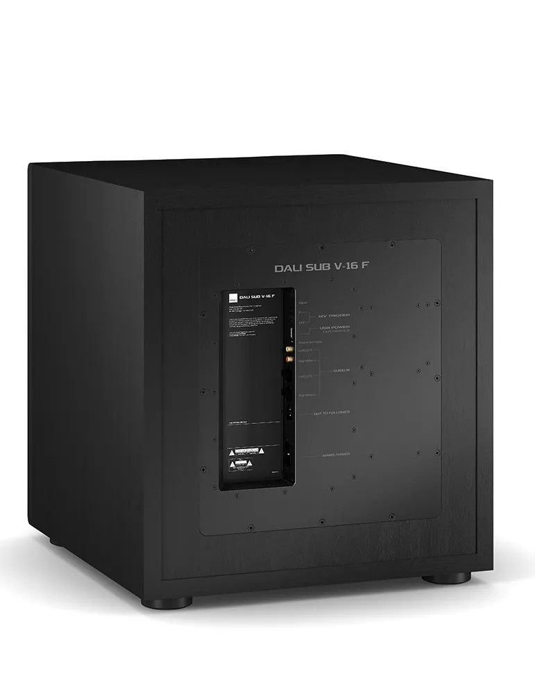 DALI Dali SUB V-16 F — 16″ subwoofer 1500 W DSP pro domácí kino, hluboké basy
