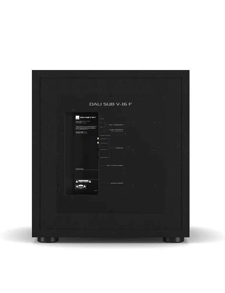DALI Dali SUB V-16 F — 16″ subwoofer 1500 W DSP pro domácí kino, hluboké basy