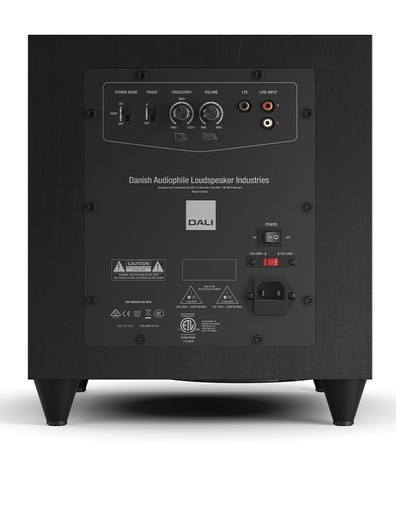 DALI Dali SUB C-8 D — aktivní subwoofer 8" bassreflex 33–200 Hz, 170 W RMS pro kino i stereo