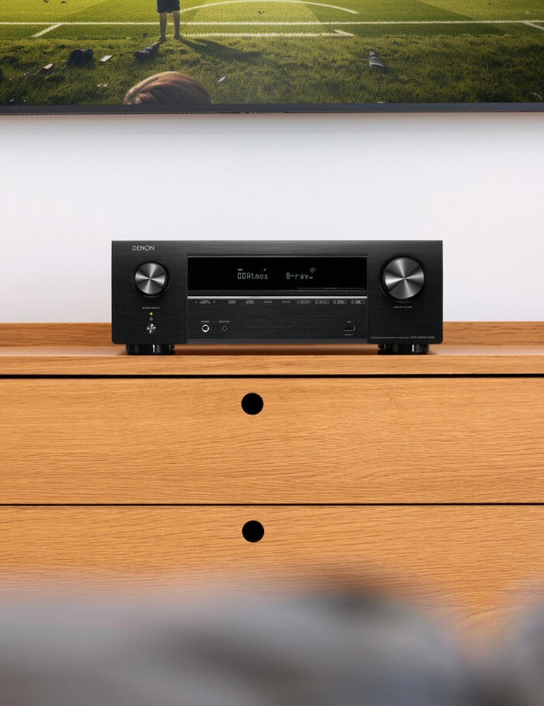 DENON Denon AVR-X2800H DAB — 7.2 8K síťový receiver Dolby Atmos, HDMI eARC