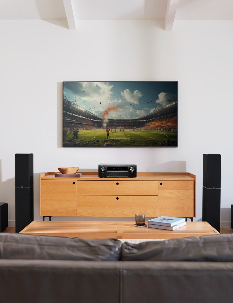 DENON Denon AVR-X2800H DAB — 7.2 8K síťový receiver Dolby Atmos, HDMI eARC