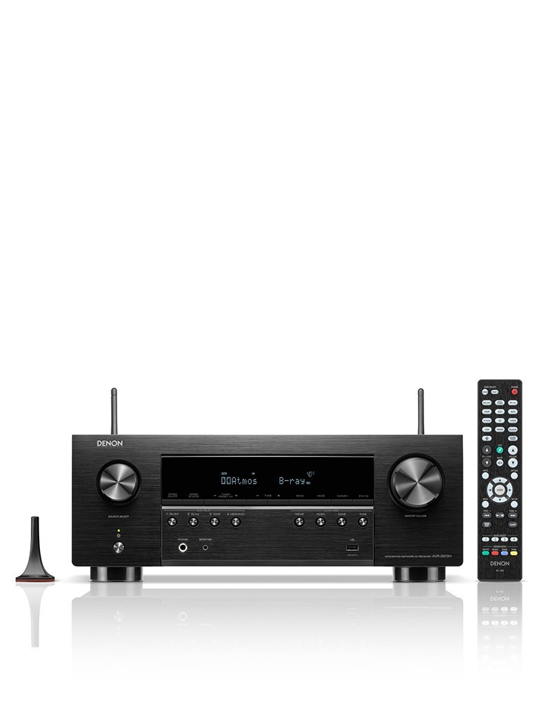 DENON Denon AVR-S970H — Síťový AV přijímač 8K HDMI eARC, Dolby Atmos, HEOS