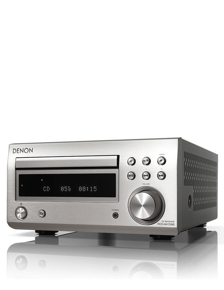 DENON Denon RCD-M41 — mikro CD receiver s Bluetooth, FM/RDS, optický vstup