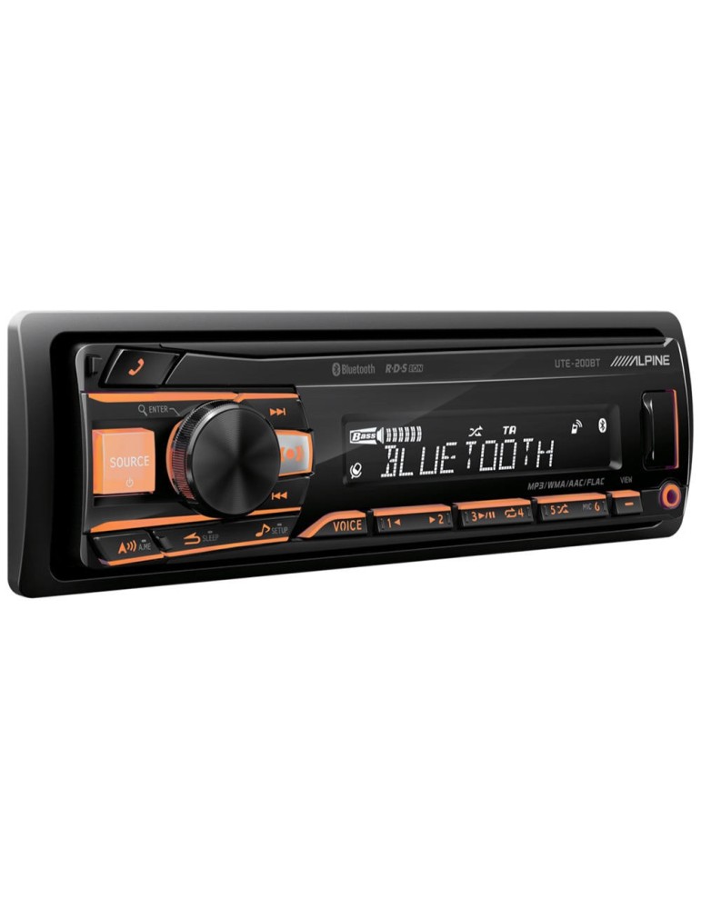 ALPINE Alpine UTE-200BT — digitální autorádio s Bluetooth a USB