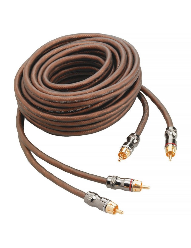 FOCAL CAR Focal Car ER 5 — RCA signálový kabel 5 m s trojitým stíněním