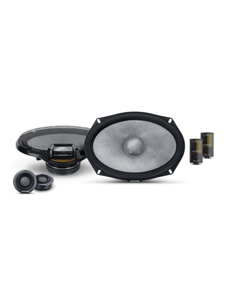 ALPINE Alpine R2-S69C — 2pásmové komponentní reproduktory 6x9 do auta