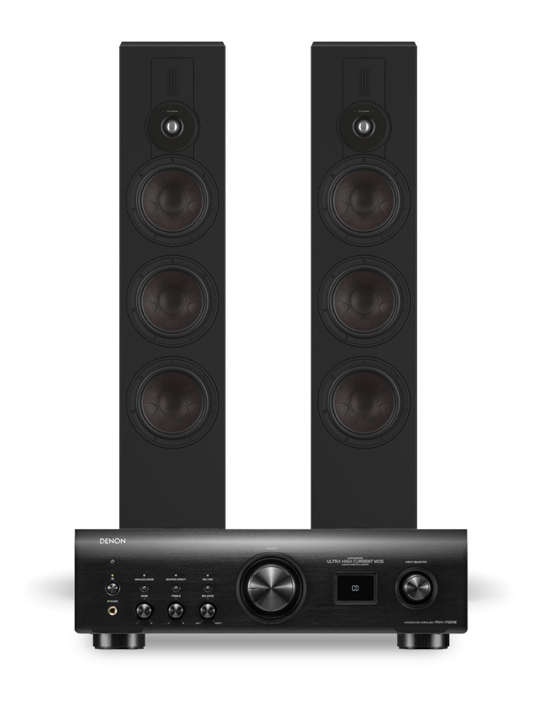 DENON Set Denon PMA-1700NE + Dali Sonik 9 — stereo zesilovač a reproduktory