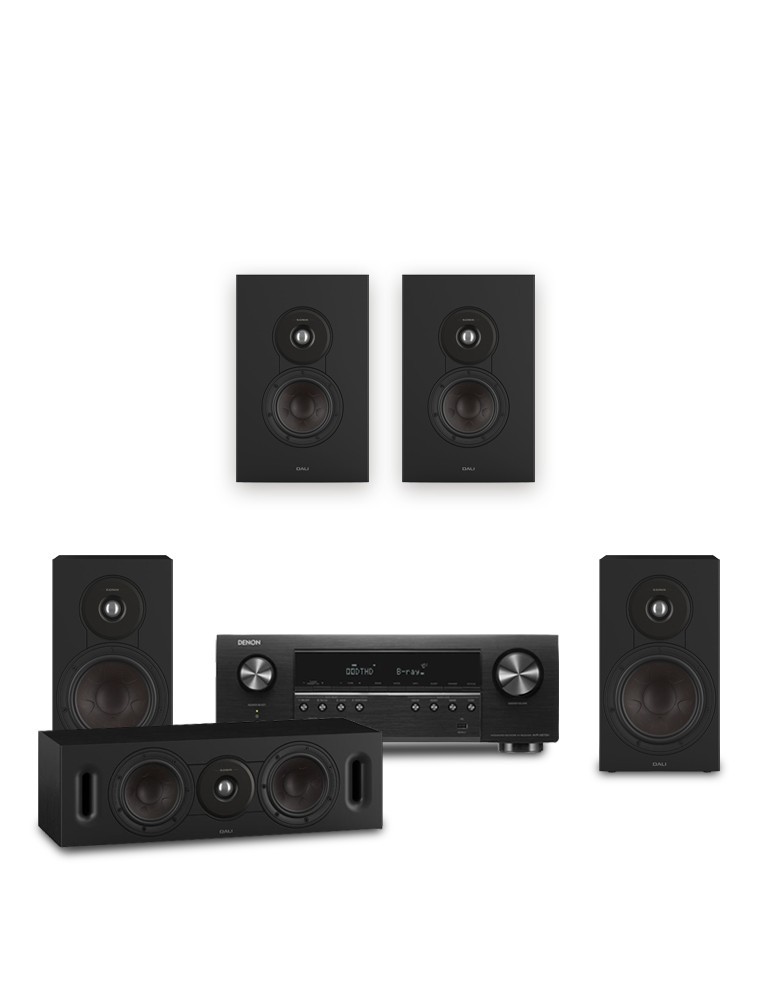 DENON Set Denon AVR-S670H + Dali Sonik 3/On-Wall/Cinema — domácí kino 5.1