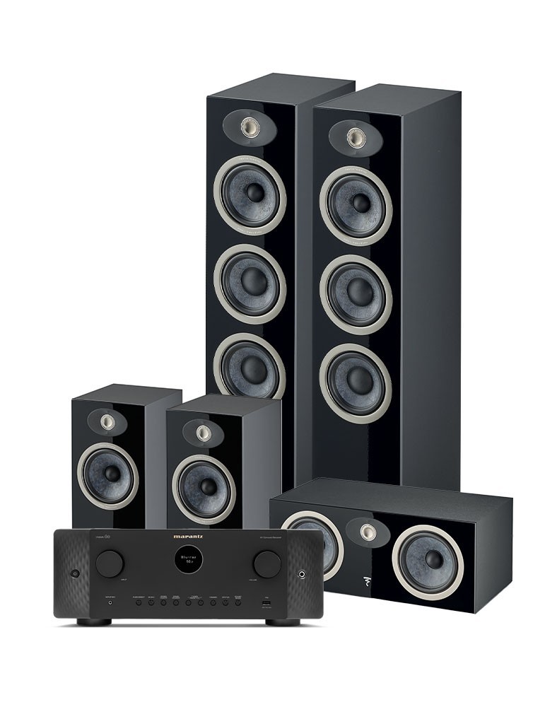 MARANTZ Domácí kino Marantz Cinema 60 DAB + Focal THEVA N°2/N°1/CENTER