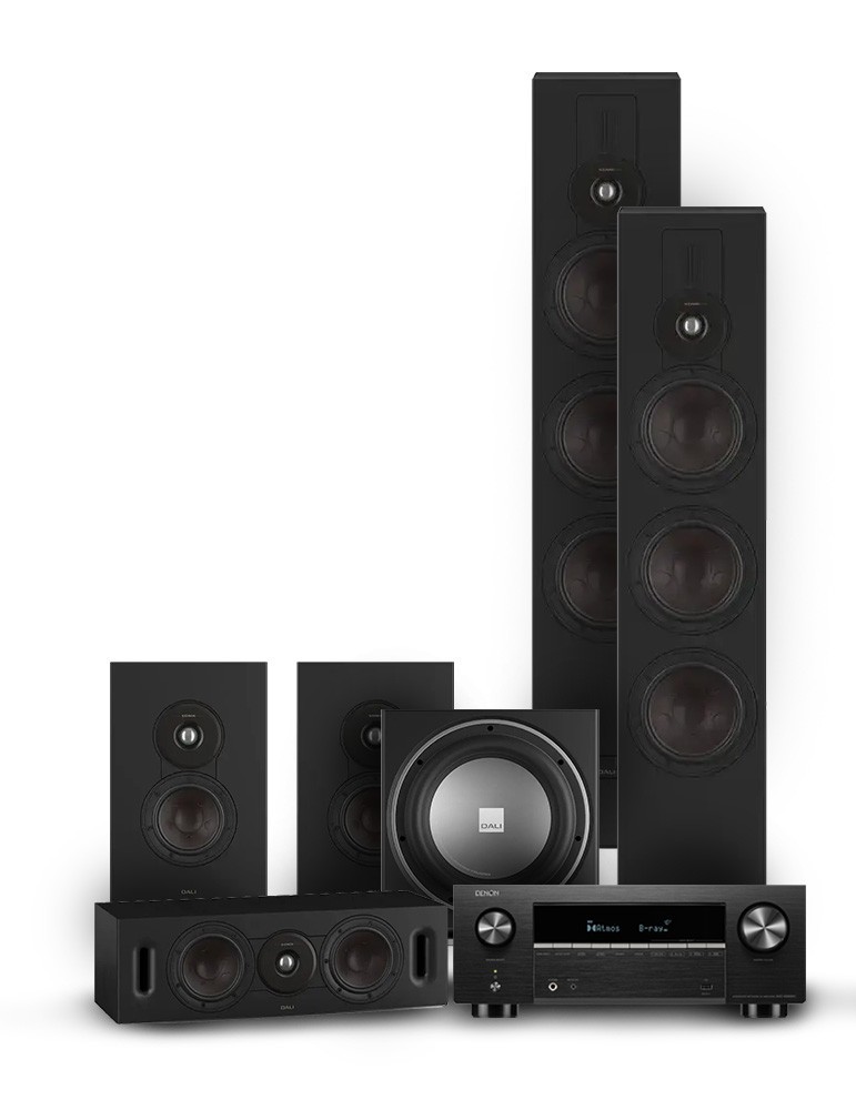 DENON Set Denon AVC-X3900H + Dali Sonik 9/On-wall/Cinema — Dolby Atmos