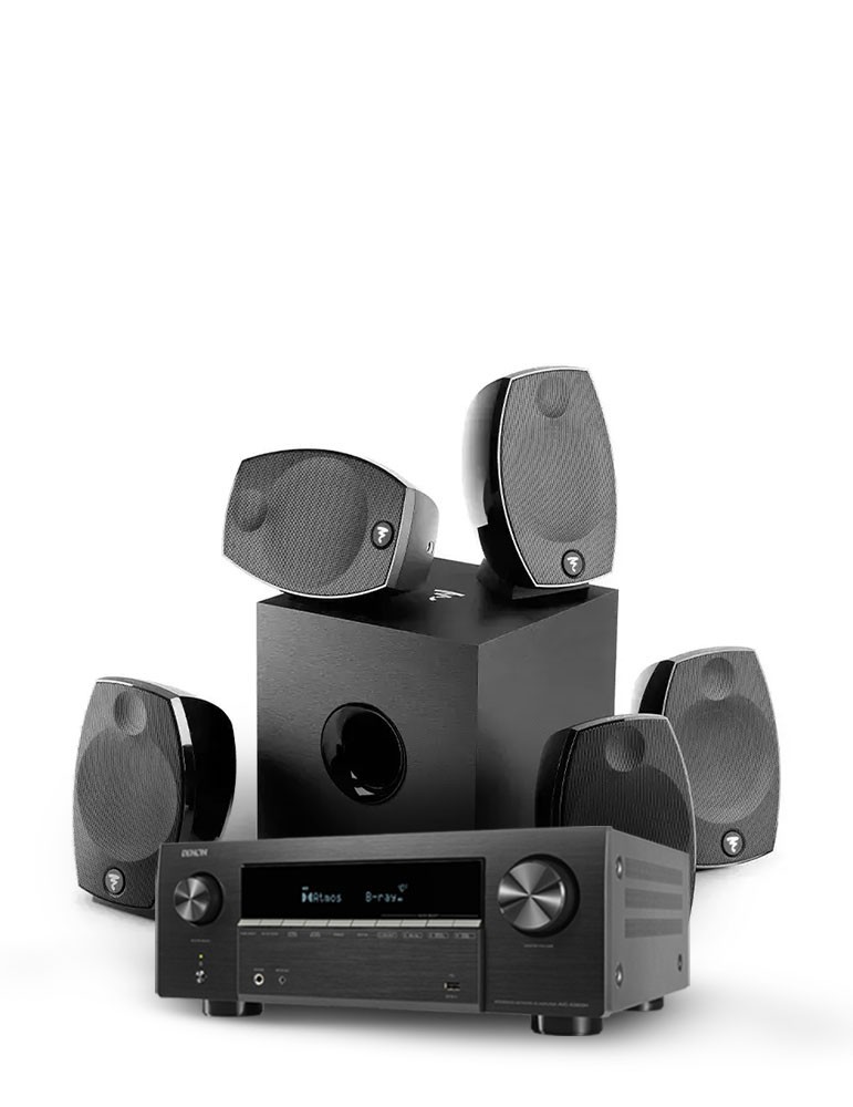 DENON Set Denon AVC-X3900H + Focal Sib Evo 5.1 — Dolby Atmos, HDMI 2.1