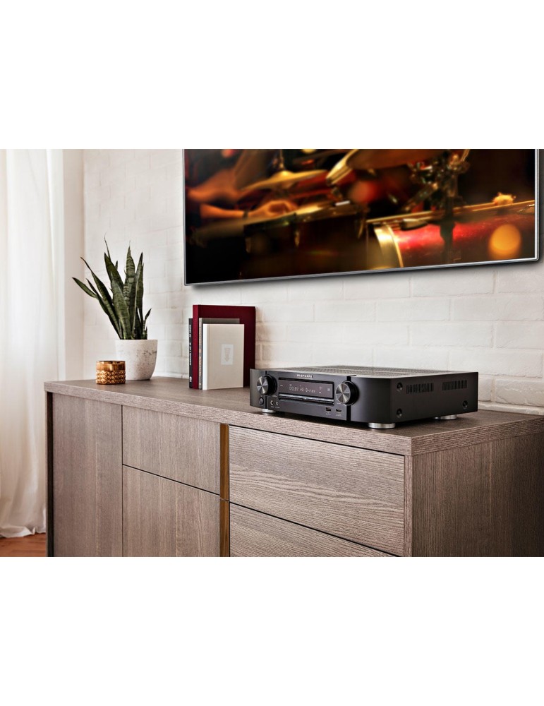 MARANTZ Marantz NR1510 — tenký AV přijímač 4K HDMI eARC, HEOS, phono