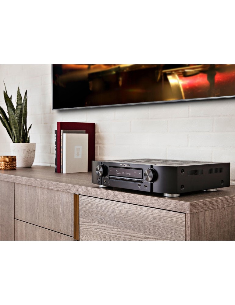 MARANTZ Marantz NR1510 — tenký AV přijímač 4K HDMI eARC, HEOS, phono
