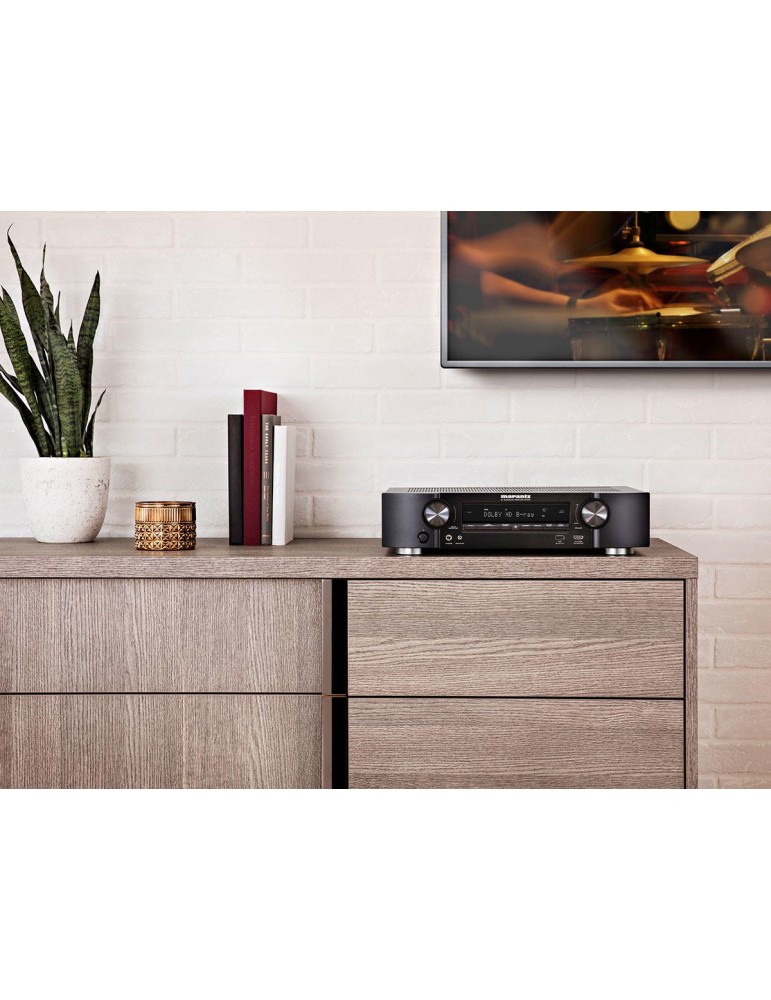 MARANTZ Marantz NR1510 — tenký AV přijímač 4K HDMI eARC, HEOS, phono